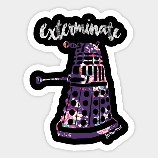 Dalek Sticker by RobyL